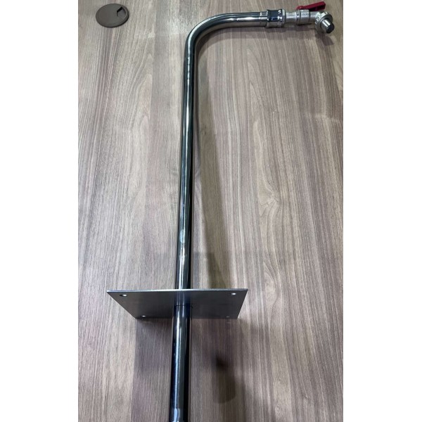 Колонка для воды (нержавеющая сталь) з одним краном типу "Журавель" Колонка для воды (нержавеющая сталь) з одним краном типу "Журавель"