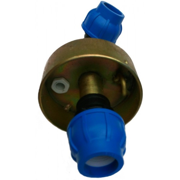 Усиленный скважинный оголовок оцинкованный d.125*25/32