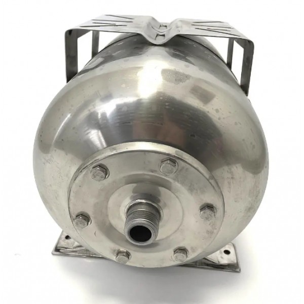 Гидроаккумулятор горизонтальный "Kenle"на 24л (нержавеющая сталь) Гидроаккумулятор горизонтальный "Kenle"на 24л (нержавеющая сталь)