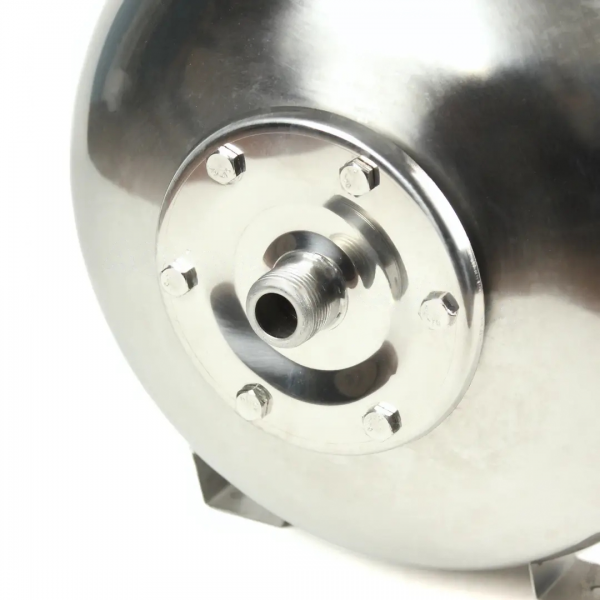 Гидроаккумулятор горизонтальный "Kenle"на 80л (нержавеющая сталь) Гидроаккумулятор горизонтальный "Kenle"на 80л (нержавеющая сталь)