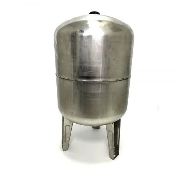 Гидроаккумулятор вертикальный "Kenle"на 100л (нержавеющая сталь)