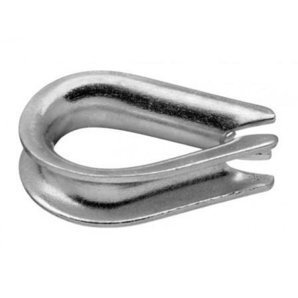 Коуш нержавеющий 4мм