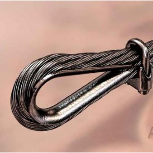 Коуш нержавеющий 4мм