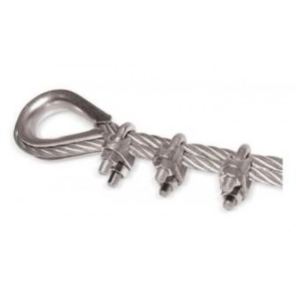 Коуш нержавеющий 4мм