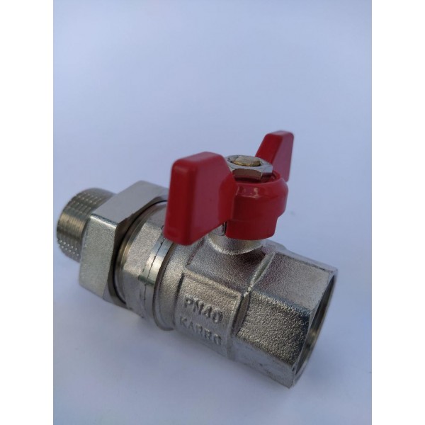КРАН ШАРОВЫЙ С АМЕРИКАНКОЙ 3/4" KOER ПРЯМОЙ КРАН ШАРОВЫЙ С АМЕРИКАНКОЙ 3/4" KOER ПРЯМОЙ