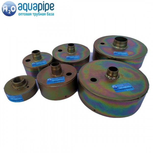 Усиленный скважинный оголовок оцинкованный d.125*25/32