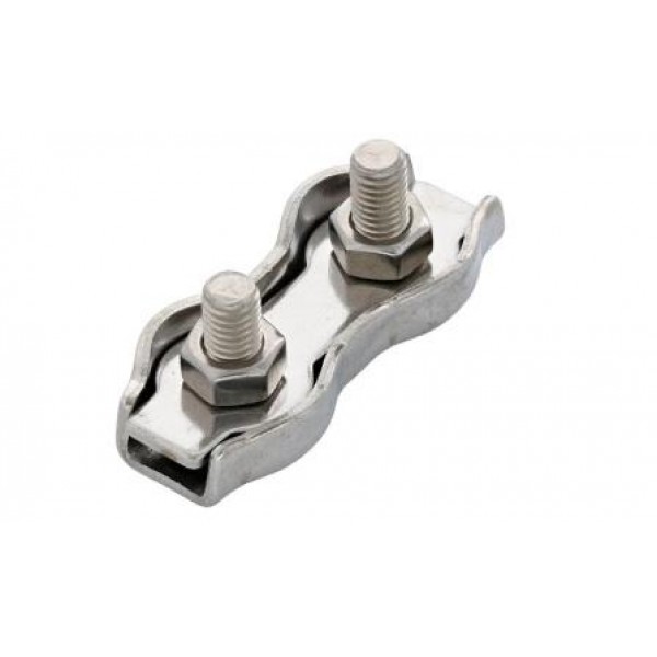 Зажим нержавеющий Duplex 5мм