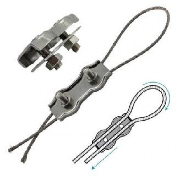 Зажим нержавеющий Duplex 3мм