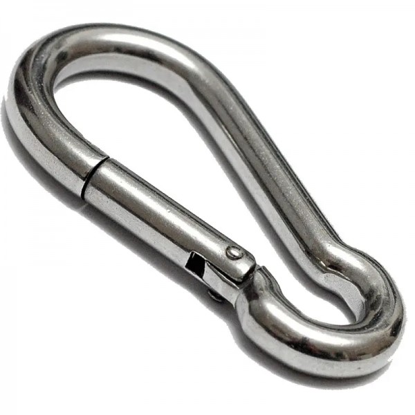 Карабин нержавеющий пожарный 6 мм Карабин нержавеющий пожарный 6 мм