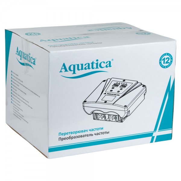 Преобразователь частоты 1~220В × 1~220В до 1.1кВт + датчик давления AQUATICA (AVF-1.1M)