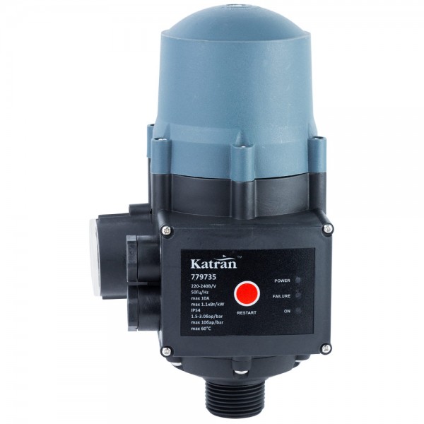 Контроллер давления электронный 1.1кВт Ø1 Контроллер давления электронный 1.1кВт Ø1