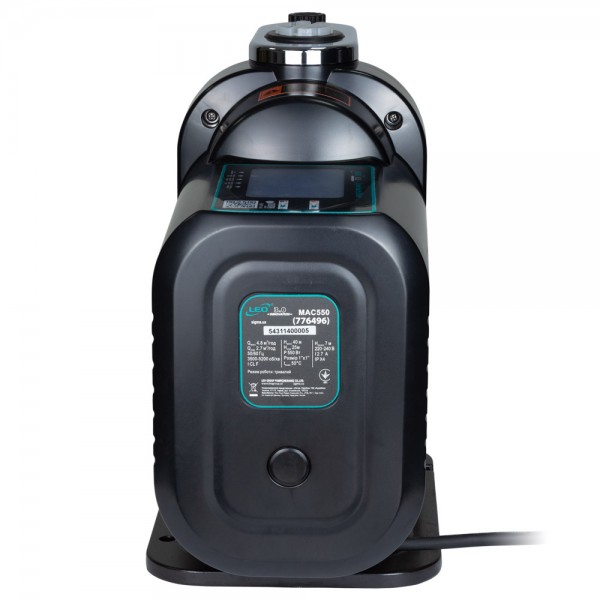 Станция 0.55кВт Hmax 40м Qmax 80л/мин с частотным регулированием 3.0 LEO MAC550 (776496)