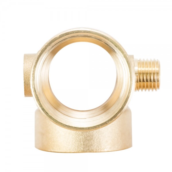 Соединитель пятивыводной 80мм 1”М×1”F×1”F×1/4”M×1/4”F ∠180° AQUATICA (779599)