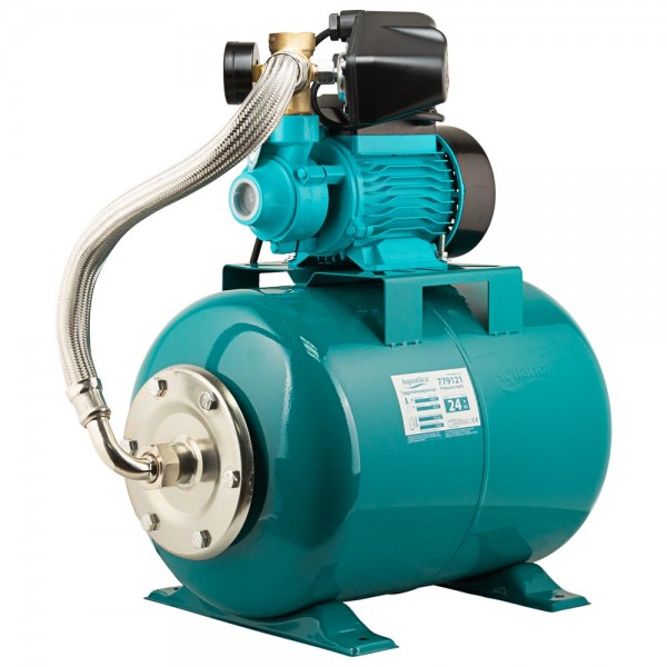 Станция 0.37кВт Hmax 40м Qmax 40л/мин (вихревой насос) 24л Украина AQUATICA (775061/24) Станция 0.37кВт Hmax 40м Qmax 40л/мин (вихревой насос) 24л Украина AQUATICA (775061/24)