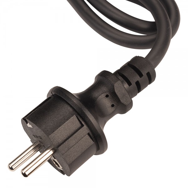 Кабель электрический PVC круглый (3×0.75мм²) 1.5м с вилкой WETRON (779912) Кабель электрический PVC круглый (3×0.75мм²) 1.5м с вилкой WETRON (779912)