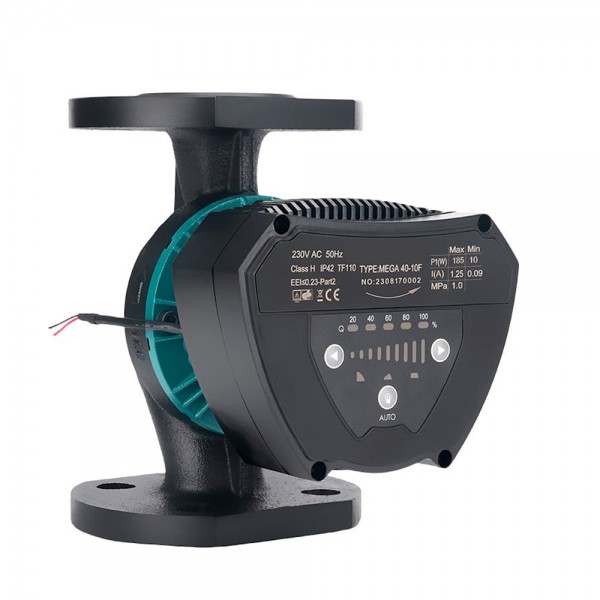 Насос циркуляционный энергосберегающий фланц 10-185Вт Hmax 10м Qmax 167л/мин DN40 220мм + ответн флан AQUATICA GPA40-10F/220 IV (774086)