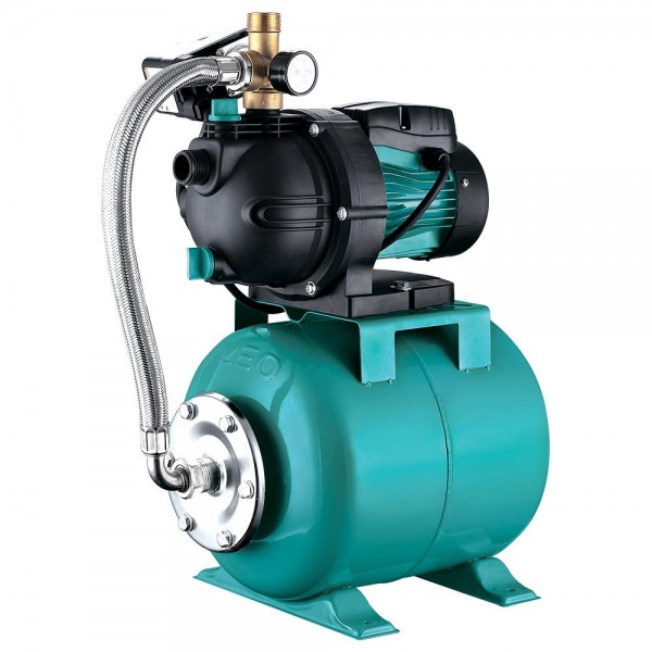 Станция 0.6кВт Hmax 35м Qmax 50л/мин (самовсасывающий насос) 24л LEO (776201) Станция 0.6кВт Hmax 35м Qmax 50л/мин (самовсасывающий насос) 24л LEO (776201)