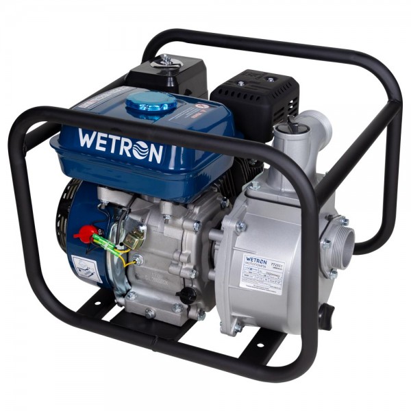 Мотопомпа 7.5 л.с. Hmax 28м Qmax 30м³/ч (4-х тактный) WETRON WM50CX (772551) Мотопомпа 7.5 л.с. Hmax 28м Qmax 30м³/ч (4-х тактный) WETRON WM50CX (772551)