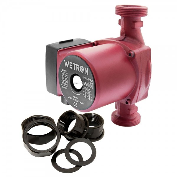 Насос циркуляционный 100Вт Hmax 6м Qmax 50л/мин Ø1½ Насос циркуляционный 100Вт Hmax 6м Qmax 50л/мин Ø1½