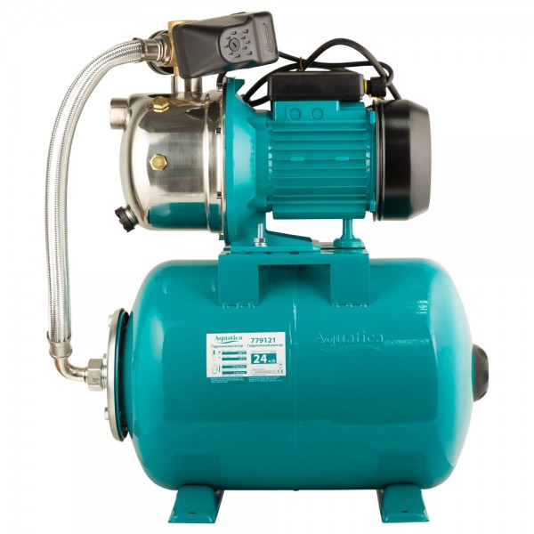 Станция 0.75кВт Hmax 46м Qmax 50л/мин (самовсасывающий насос нерж) 24л Украина AQUATICA JETSa80A5/UA (775097/24) Станция 0.75кВт Hmax 46м Qmax 50л/мин (самовсасывающий насос нерж) 24л Украина AQUATICA JETSa80A5/UA (775097/24)