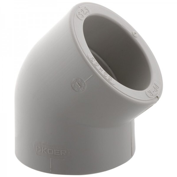 Угол 45 63 PPR KOER K0018.PRO (KP0022) Угол 45 63 PPR KOER K0018.PRO (KP0022)
