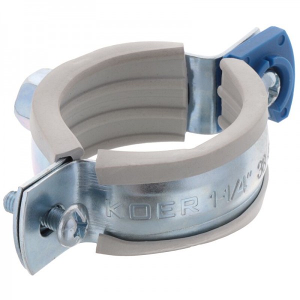 Хомут трубный оцинкованный KOER KCB.10.G 1-1/4 Хомут трубный оцинкованный KOER KCB.10.G 1-1/4