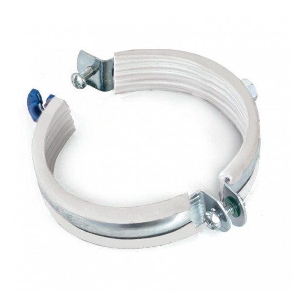 Хомут трубный оцинкованный KOER KCB.10.G 6'' (159-166) серый (KR2794) Хомут трубный оцинкованный KOER KCB.10.G 6'' (159-166) серый (KR2794)