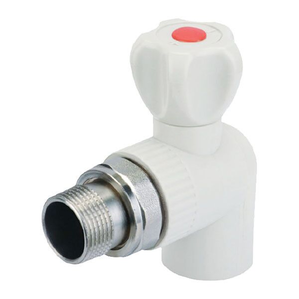 Кран радиаторный 25x3/4 угловой PPR KOER K0158.PRO (KP0202) Кран радиаторный 25x3/4 угловой PPR KOER K0158.PRO (KP0202)