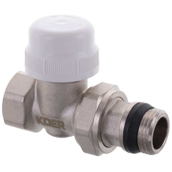 Кран термостатический прямой 1/2 Кран термостатический прямой 1/2