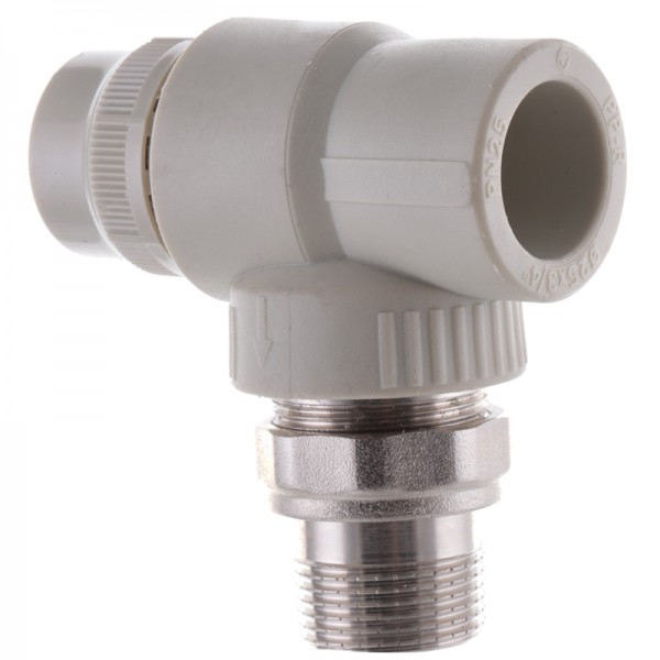 Кран термостатический угловой PPR 25x3/4 KOER K0150.PRO (KP0190) Кран термостатический угловой PPR 25x3/4 KOER K0150.PRO (KP0190)