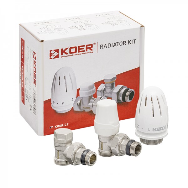 Комплект для подключения радиатора KOER SET-14 - 1/2 Комплект для подключения радиатора KOER SET-14 - 1/2