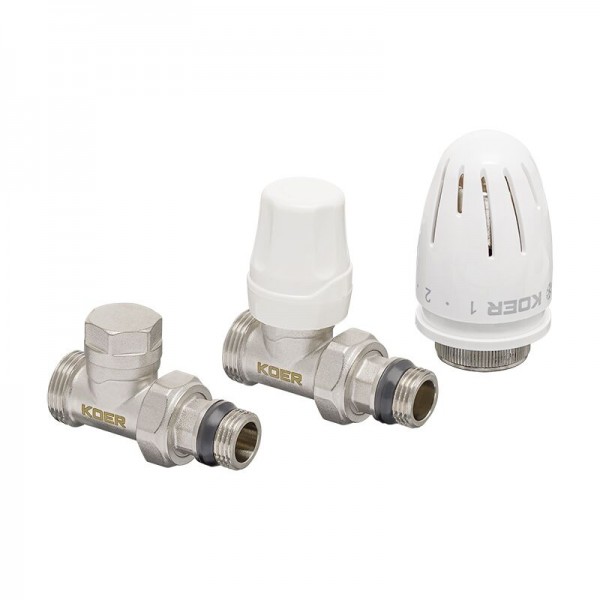 Комплект для подключения радиатора KOER SET-15 - 1/2 Комплект для подключения радиатора KOER SET-15 - 1/2