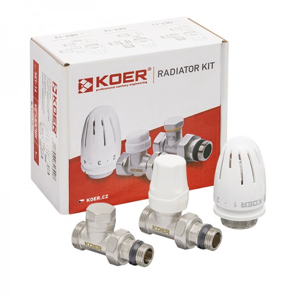 Комплект для подключения радиатора KOER SET-15 - 1/2 Комплект для подключения радиатора KOER SET-15 - 1/2