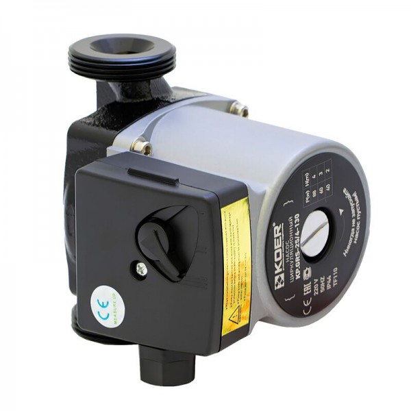 Насос циркуляционный KOER KP.GRS-25/7-130 (с кабелем, без гаек ) (KP2796) Насос циркуляционный KOER KP.GRS-25/7-130 (с кабелем, без гаек ) (KP2796)