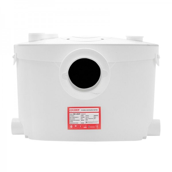 Канализационная установка KOER KWC-400 UP (KP2929) Канализационная установка KOER KWC-400 UP (KP2929)