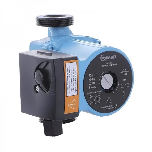Насос циркуляционный с кабелем VODOMET VM32/80-180 (без гаек, обмотка-медь) (VO4071) Насос циркуляционный с кабелем VODOMET VM32/80-180 (без гаек, обмотка-медь) (VO4071)