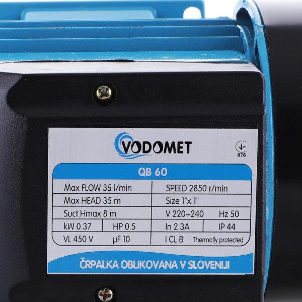 Насос поверхн. вихревой VODOMET QB60 (VO0021)
