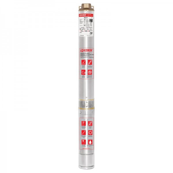 Насос скважин. центроб. + пульт KOER 4SDM 2/15 (KP2629)