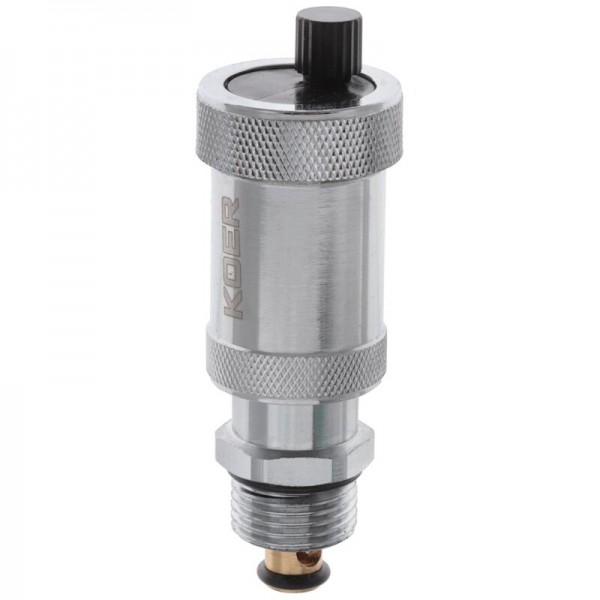 Воздухоотводчик автоматический прямой с обратным клапаном 1/2” KOER KR.1254 (KR2667) Воздухоотводчик автоматический прямой с обратным клапаном 1/2” KOER KR.1254 (KR2667)