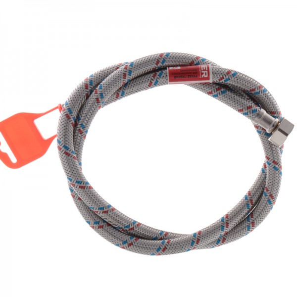 Гибкий шланг для подключения воды Гайка 1/2'' - Гайка 1/2'' (120 см) KOER (KR0258)