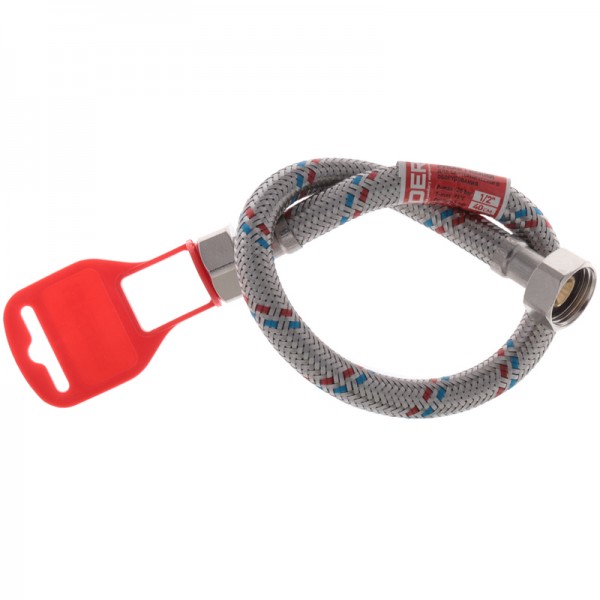 Гибкий шланг для подключения воды Гайка 1/2'' - Гайка 1/2'' (40 см) KOER (KR0253)
