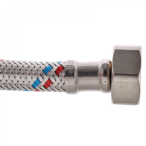 Гибкий шланг для подключения воды Гайка 1/2'' - Штуцер 1/2'' (40 см) KOER (KR0263) Гибкий шланг для подключения воды Гайка 1/2'' - Штуцер 1/2'' (40 см) KOER (KR0263)