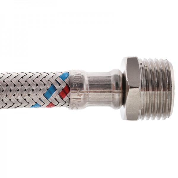 Гибкий шланг для подключения воды Гайка 1/2'' - Штуцер 1/2'' (50 см) KOER (KR0264) Гибкий шланг для подключения воды Гайка 1/2'' - Штуцер 1/2'' (50 см) KOER (KR0264)