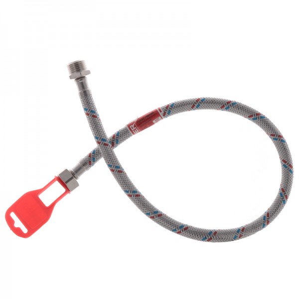 Гибкий шланг для подключения воды Гайка 1/2'' - Штуцер 1/2'' (60 см) KOER (KR0265)