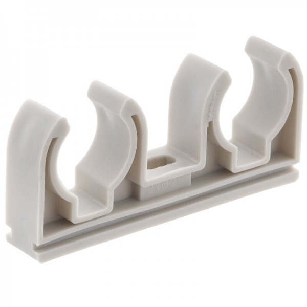 Двойное крепление для PPR трубы 25 KOER K0081.PRO (KP0097) Двойное крепление для PPR трубы 25 KOER K0081.PRO (KP0097)