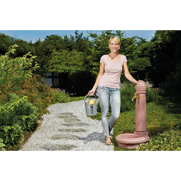 Колонка садовая водораздаточная Венеция (красный гранит) Колонка садовая водораздаточная Венеция (красный гранит)