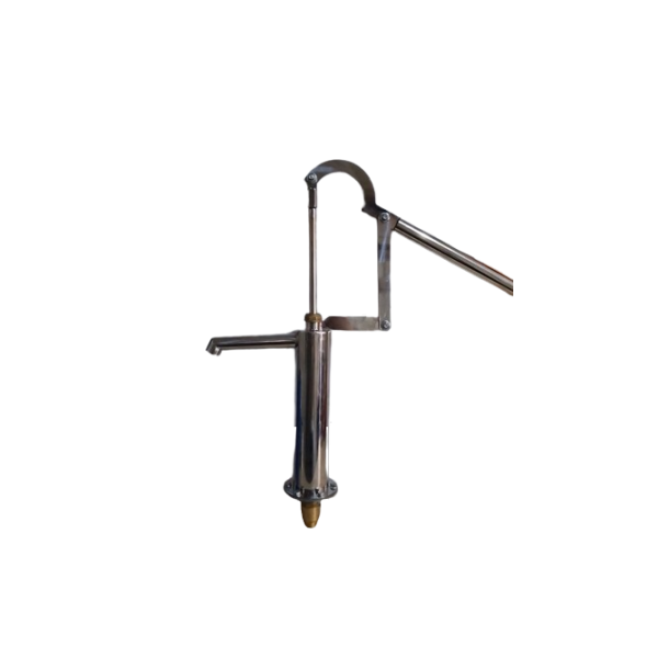 Ручная механическая колонка "ЖУРАВЕЛЬ". Качественный ручной насос для воды из скважины из нержавеющей стали. Насос-колонка ручной поршневой без електрики